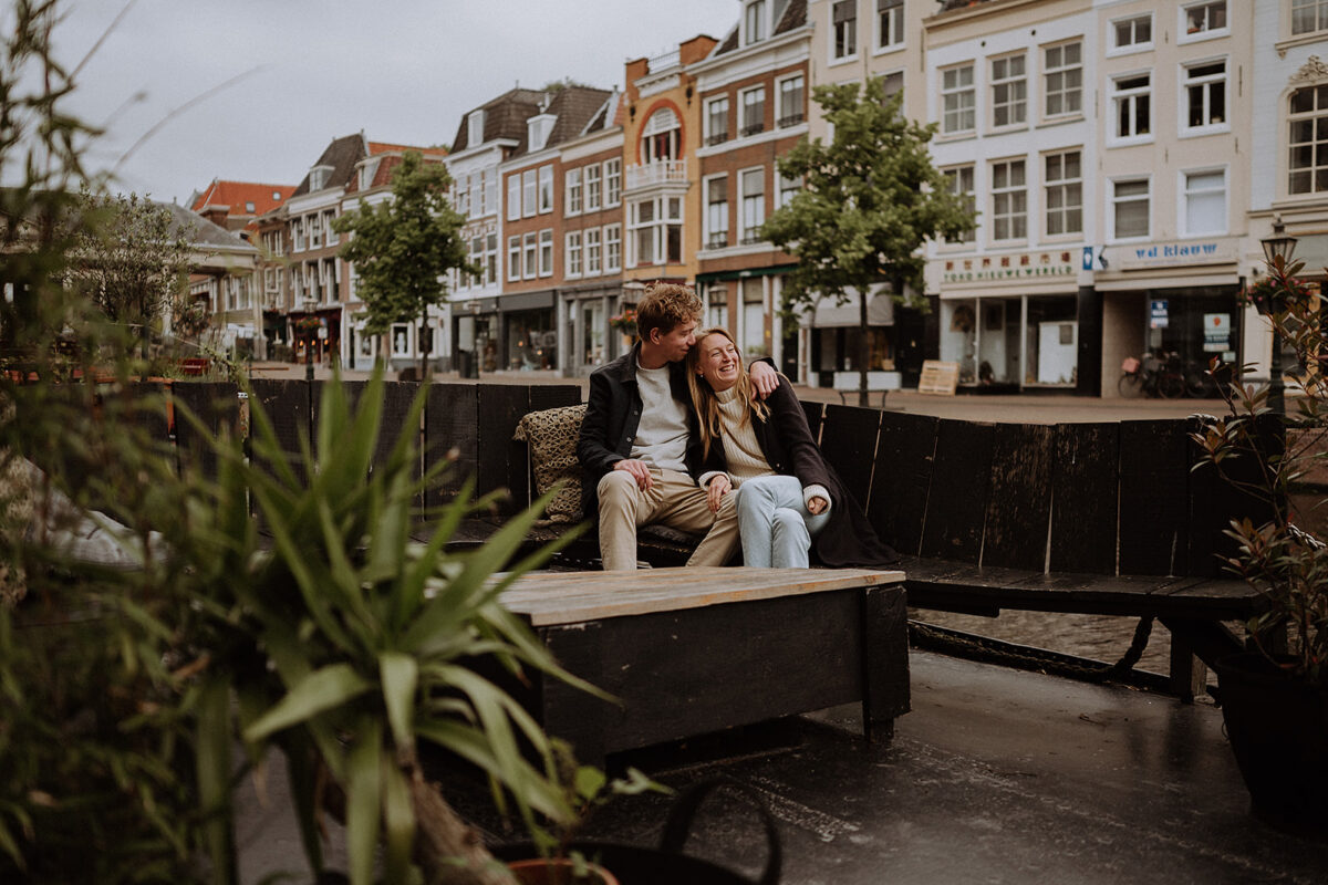 Leiden City Loveshoot A pre-Weddingshoot | Shot by Wildlovehunters Photographer from the Netherlands